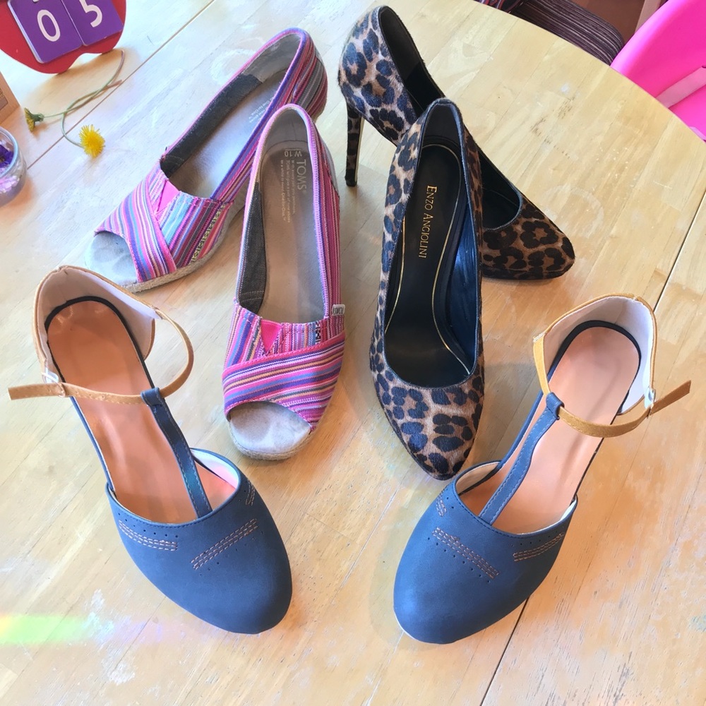 LOT of Womens Size 10 Heels